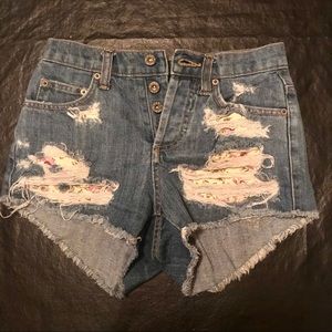 (LF) Carmar Denim Shorts 25